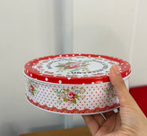 قوطی فلزی گرد گلگلی