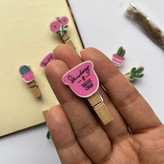 گیره چوبی فانتزی کاکتوس ۲