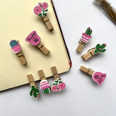 گیره چوبی فانتزی کاکتوس ۲